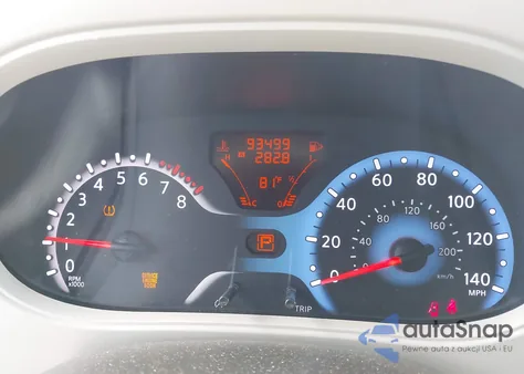 2009 Nissan Cube 1.8Sl из США, поврежденный, VIN JN8AZ28R69T124007